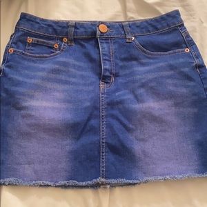 No Boundaries Mini Jean skirt